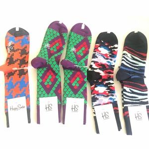 Happy Socks for men or women sizing shown on photo